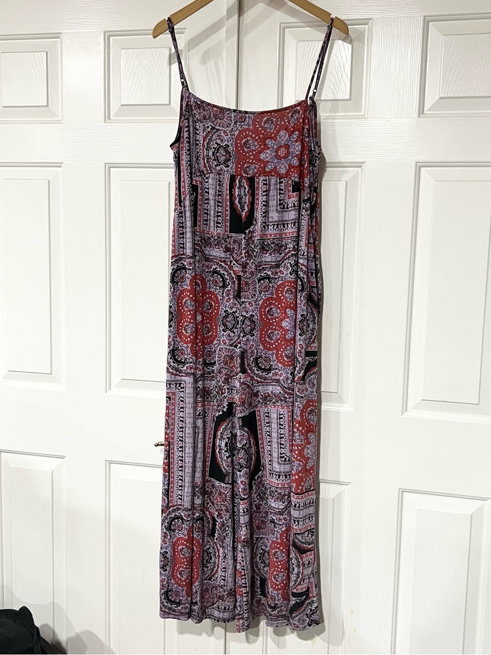 Free People Movement | Floral Paisley Summer Print Wide Leg Jumpsuit
